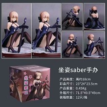 Fate Grand Order saber anime figure