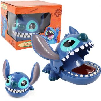 Stitch anime bite finger dentist push teeth gunny game model toys