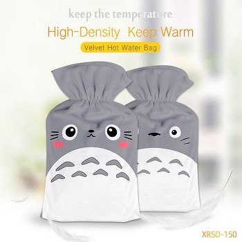 Totoro anime high-density keep warm hot water bag