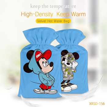 Mickey Mouse and Donald Duck anime high-density keep warm hot water bag