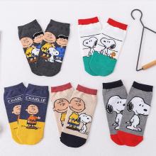 Snoopy anime cotton socks a pair