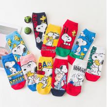 Snoopy anime cotton socks a pair