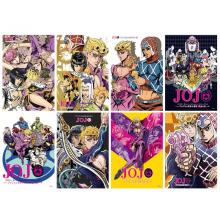 JoJo's Bizarre Adventure anime posters（8pcs a set）