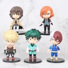 My Hero Academia anime figures set(5pcs a set)no box