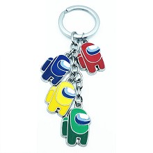 Among Us game key chain