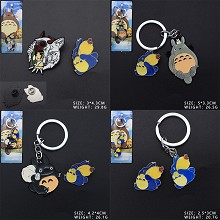 Totoro anime key chain