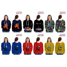 Among Us game long sleeve thin hoodies clothllet