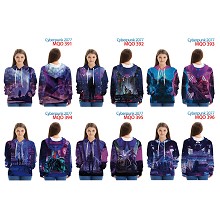 Cyberpunk 2077 game long sleeve thin hoodies cloth