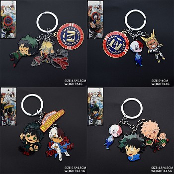 My Hero Academia anime key chain