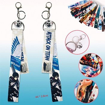 Attack on Titan anime key chain