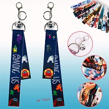 Among Us game key chain