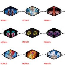 Dragon Ball anime trendy filter mask printed wash ...