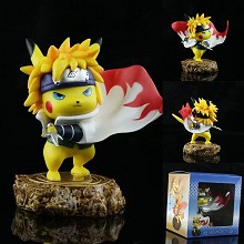 Naruto Namikaze Minato cos pikachu figure