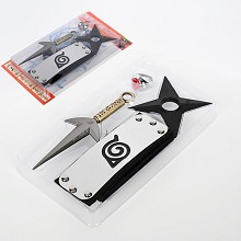 Naruto anime cosplay headband+2kunais a set