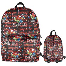 Among Us game backpack bag