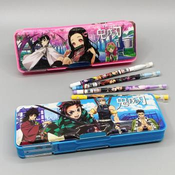 Demon Slayer anime pencil box bag