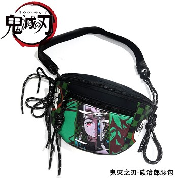  Demon Slayer Kamado Tanjirou anime waist bag 