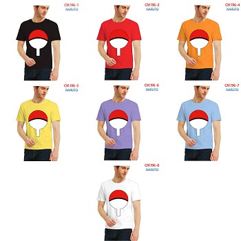 Naruto anime cotton t-shirt(for man)