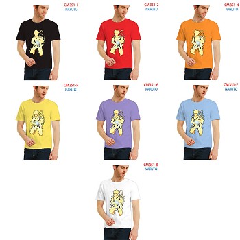 Naruto anime cotton t-shirt(for man)