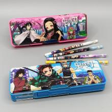 Demon Slayer anime pencil box bag