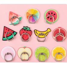 The fruit apple watermelon strawberry mobile phone ring iphone finger ring round