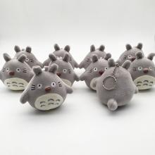 4inches TOTORO plush dolls set(10pcs a set)