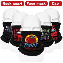 Among Us game polar fleece neck scarf face mask ca...