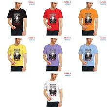 Naruto anime cotton t-shirt(for man)