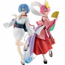 Re:Life in a different world from zero rem ram anime figure