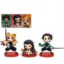 Demon Slayer anime figures set(3pcs a set)