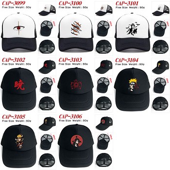 Naruto anime cap sun hat