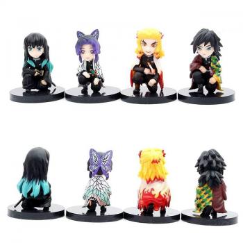 Demon Slayer anime figures set(4pcs a set)(OPP bag)