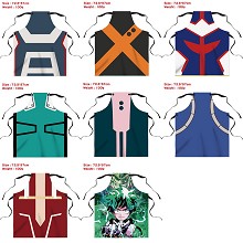 My Hero Academia anime apron pinny