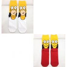 The Simpsons anime cotton long socks a pair
