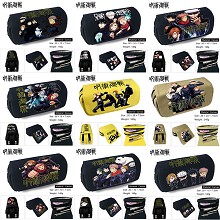 Jujutsu Kaisen anime canvas pen case pencil bag 