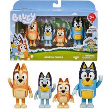 Bluey and Friends 4 anime figures set(4pcs a set)