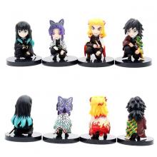 Demon Slayer anime figures set(4pcs a set)(OPP bag...