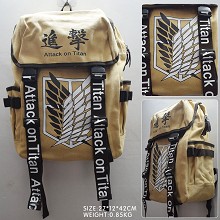 Attack on Titan anime backpack bag