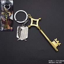Attack on Titan anime key chain