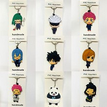 Jujutsu Kaisen anime two-sided key chain