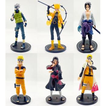 Naruto anime figures set(6pcs a set)(OPP bag)