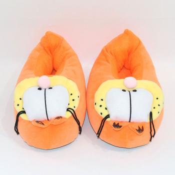 Garfield anime plush child shoes slippers a pair 22CM