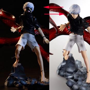 Tokyo ghoul kaneki ken changeable head anime figure