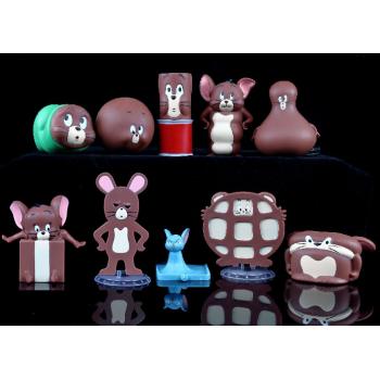 Tom and Jerry cat anime figures set(10pcs a set)(OPP bag)