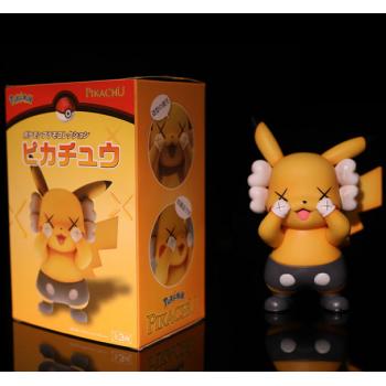 Kaws Pikachu anime figure