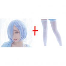 Blue Wig Socks