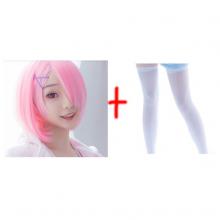 Pink Wig Socks