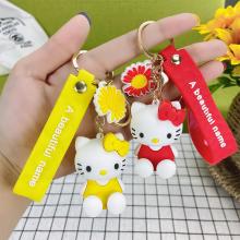 Hello Kitty KT anime figure doll key chains