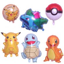 Pokemon pikachu Squirtle Bulbasaur anime balloon airballoons(price for 10pcs)