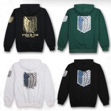 Attack on Titan anime thick long sleeve hoodie